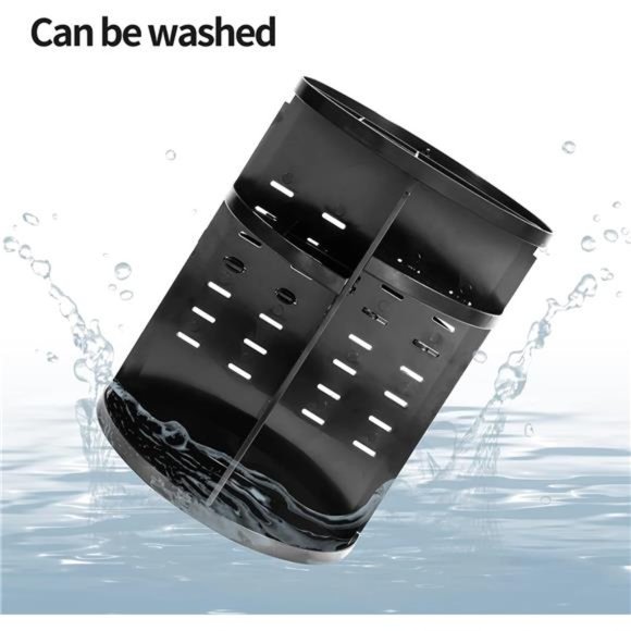 360 Rotating Makeup Organizer,DIY Adjustable Spinning Holder,Foldable Cosmetic - Picture 5 of 6